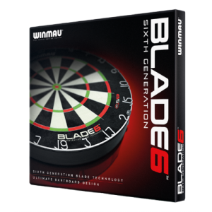 Cible de fléchettes en acier Winmau Blade 6
