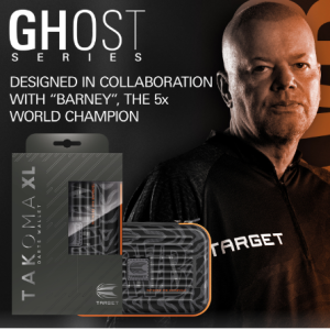 Étui à fléchettes Takoma XL Ghost Series Raymond Van Barneveld