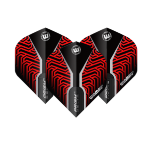 Vols standard Winmau Prism Delta Kairos n°2 Rouge