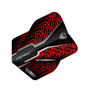 Vols standard Winmau Prism Delta Kairos n°2 Rouge