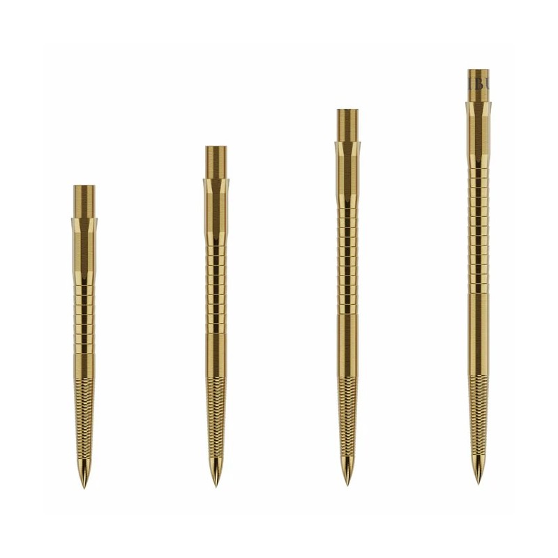 Caliburn Replaceable Dart Points - Micro Grip - Gold