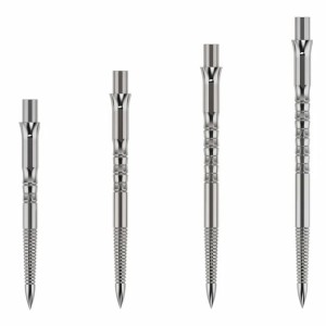 Caliburn Replaceable Dart Points - Bamboo - Silver