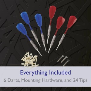 Cible de fléchettes électronique Viper Orion - Spider ultra-mince - Professionnelle