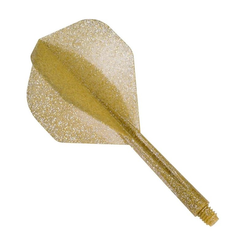 Ailettes de fléchettes Condor - Zero Stress - Standard - Paillettes - Or