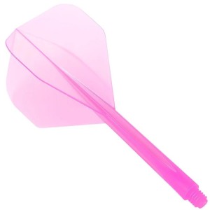 Condor Dart Flights - Zero Stress - Standard - Clear Pink