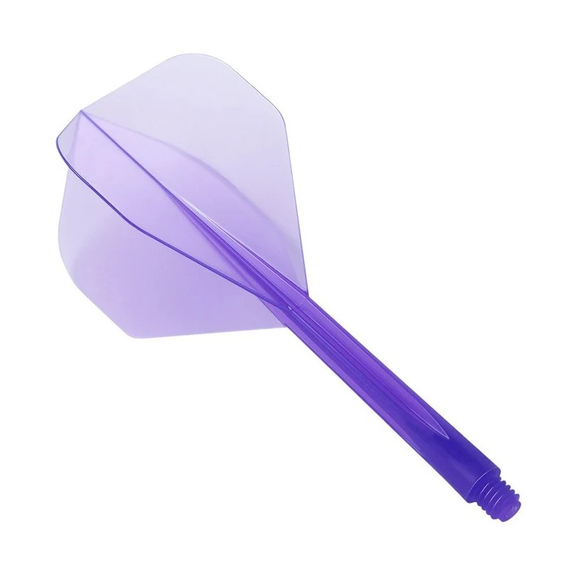Ailettes Condor Dart Flights - Zero Stress - Standard - Violet transparent