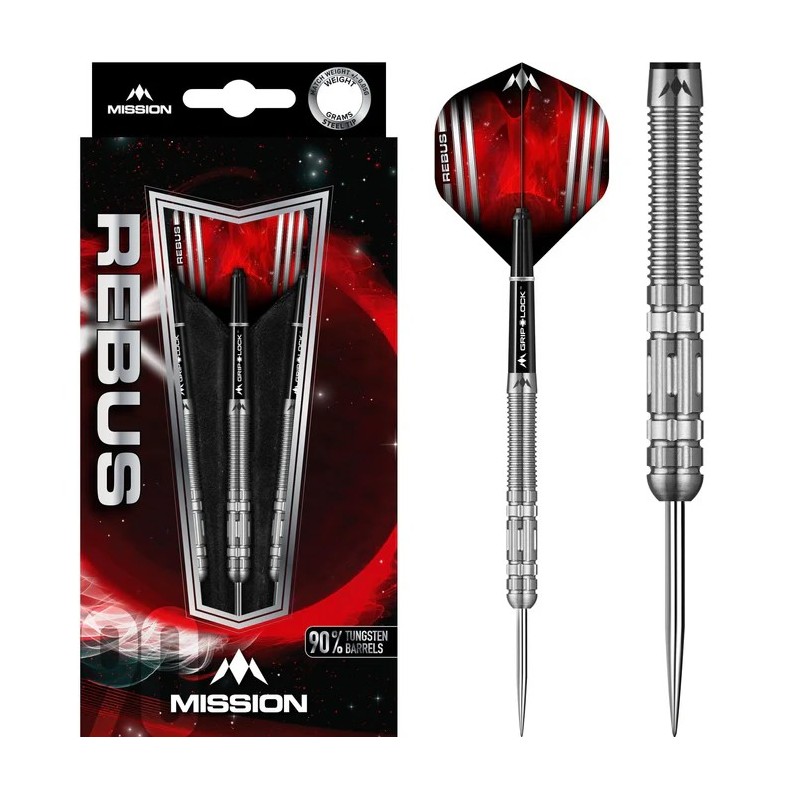 Fléchettes Mission Rebus - Pointe acier - M4 - Poignée annulaire arrière