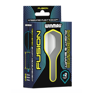 Système d'arbre de vol Winmau Fusion Standard Blanc