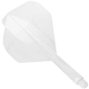 Ailettes Condor Dart Flights - Zero Stress - Standard - Transparentes  short