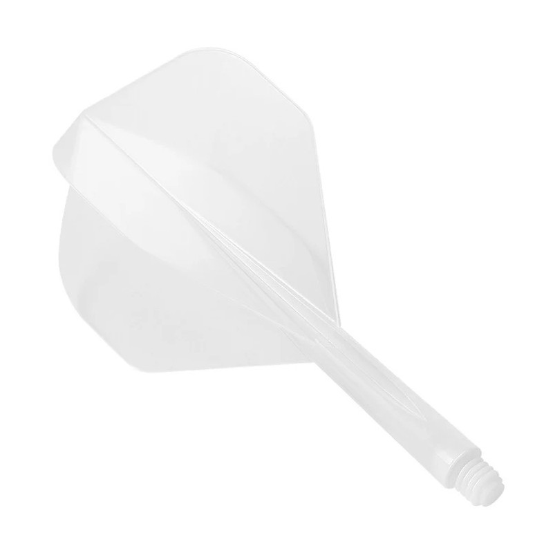 Ailettes Condor Dart Flights - Zero Stress - Standard - Transparentes  short