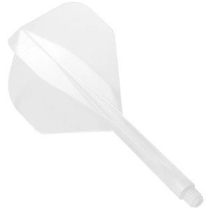 Ailettes Condor Dart Flights - Zero Stress - Standard - Transparentes  medium