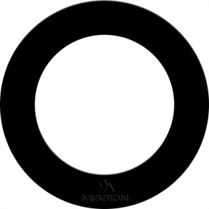 Cadre de cible Mission - Robuste - Logo en relief NOIR