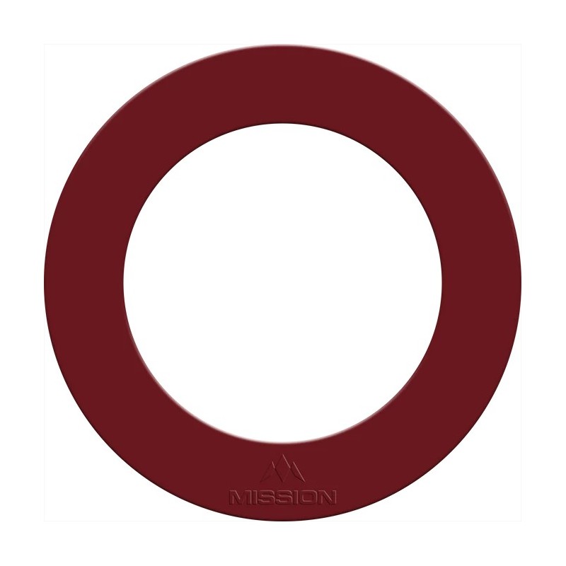 Cadre de cible Mission - Robuste - Logo en relief ROUGE