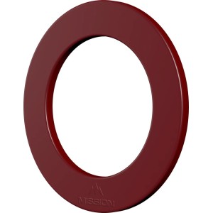 Cadre de cible Mission - Robuste - Logo en relief ROUGE