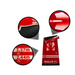 Tapis Bulls Carpet-Mat 180 - Rouge