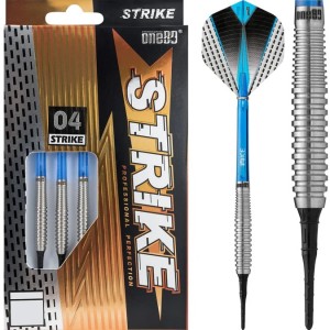 One80 Strike Darts - Soft Tip - S4 - Ringed 18grs
