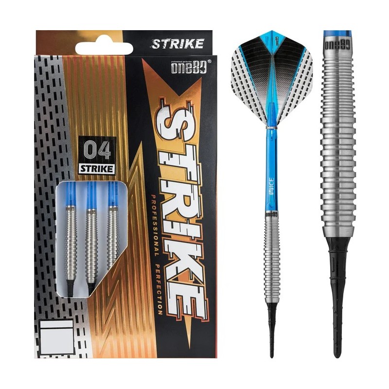 One80 Strike Darts - Soft Tip - S4 - Ringed 18grs
