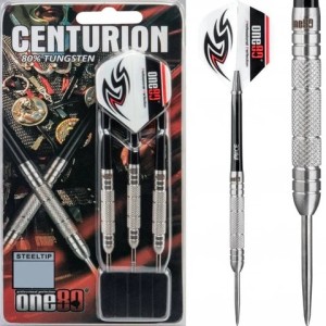 One80 Centurion Darts - Steel Tip Tungsten - Centre Knurl 23grs