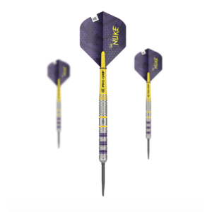 Équipement de Luke Littler (cible) : Fléchettes en acier Swiss Point 23grs