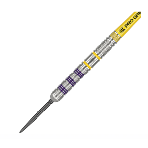 Équipement de Luke Littler (cible) : Fléchettes en acier Swiss Point 23grs