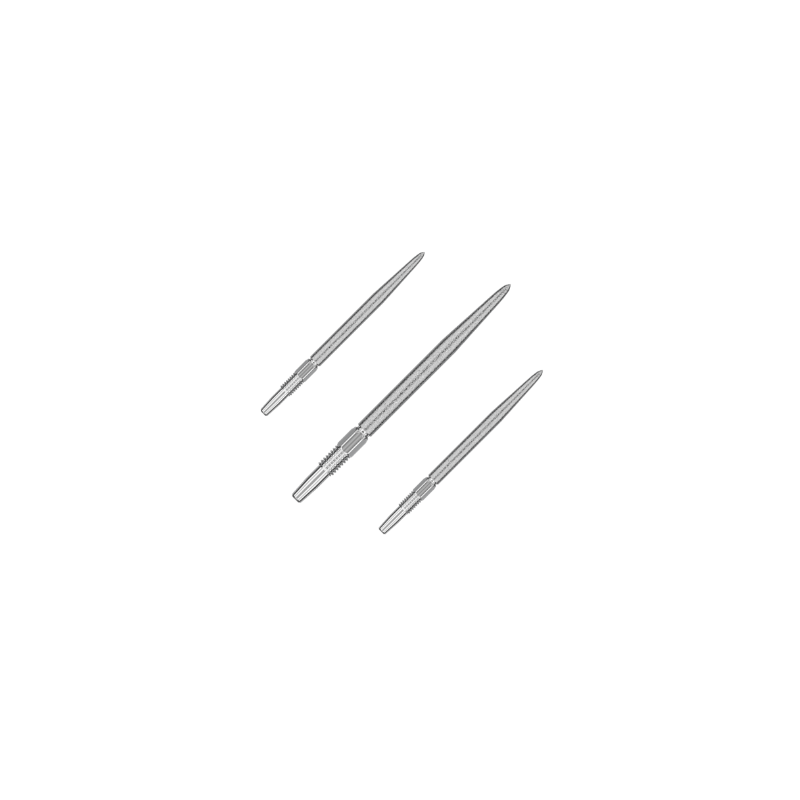 Pointes de fléchettes Target Swiss Point SLK - argent