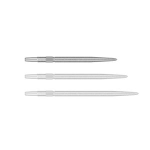 Pointes de fléchettes Target Swiss Point SLK - argent