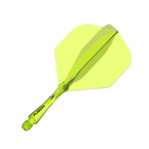 Système d'arbre de vol Winmau Fusion Standard Jaune