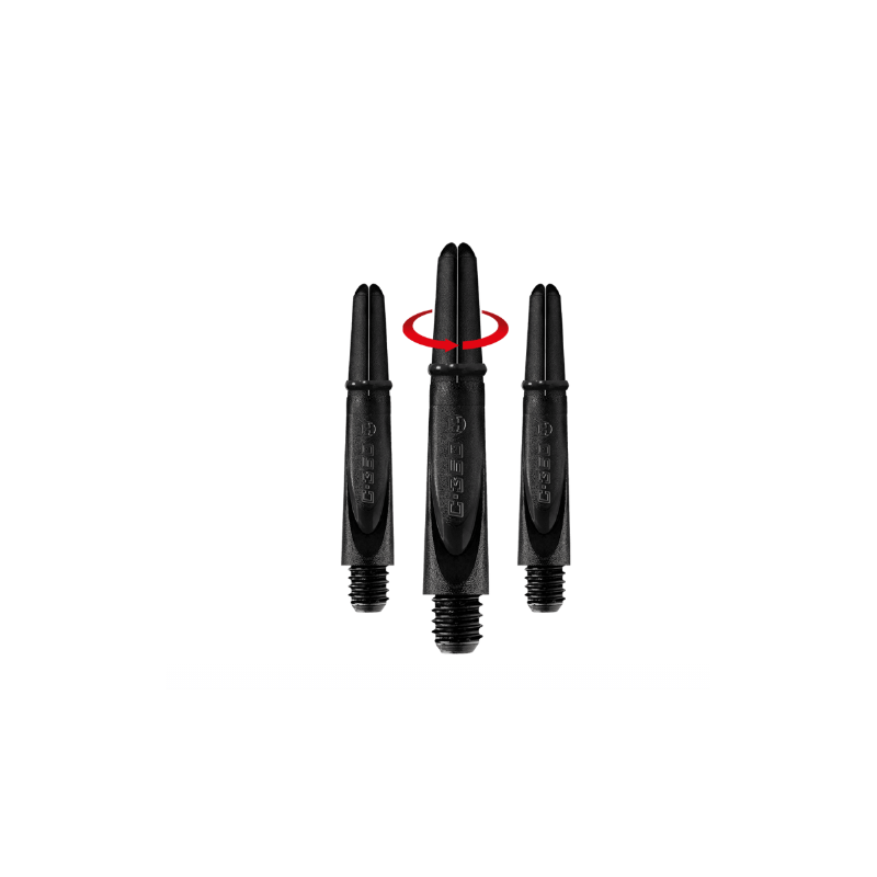 Tiges Harrows Carbon 360 - Noires L:49mm
