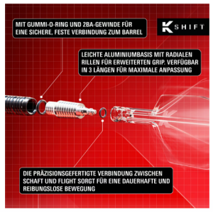 Volets standard Target K-Shift n° 2 - Transparent