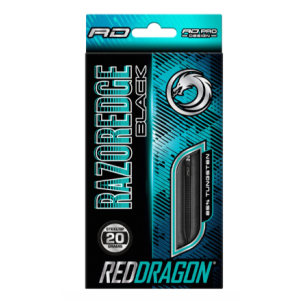 Fléchettes en acier Red Dragon Razor Edge Black
