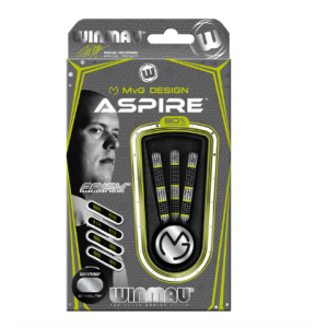 Fléchettes en acier Winmau Michael Van Gerwen MvG Aspire 24g