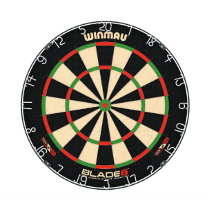 Cible de fléchettes en acier Winmau Blade 6