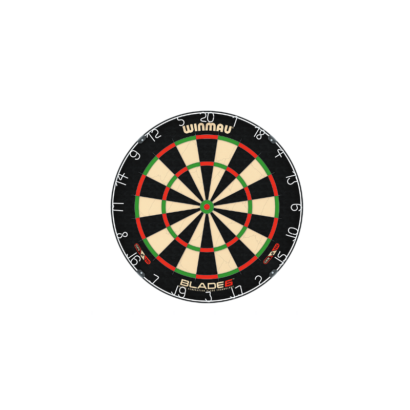 Cible de fléchettes en acier Winmau Blade 6
