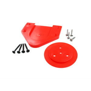 Support mural pour cible McDart ScoFix rouge